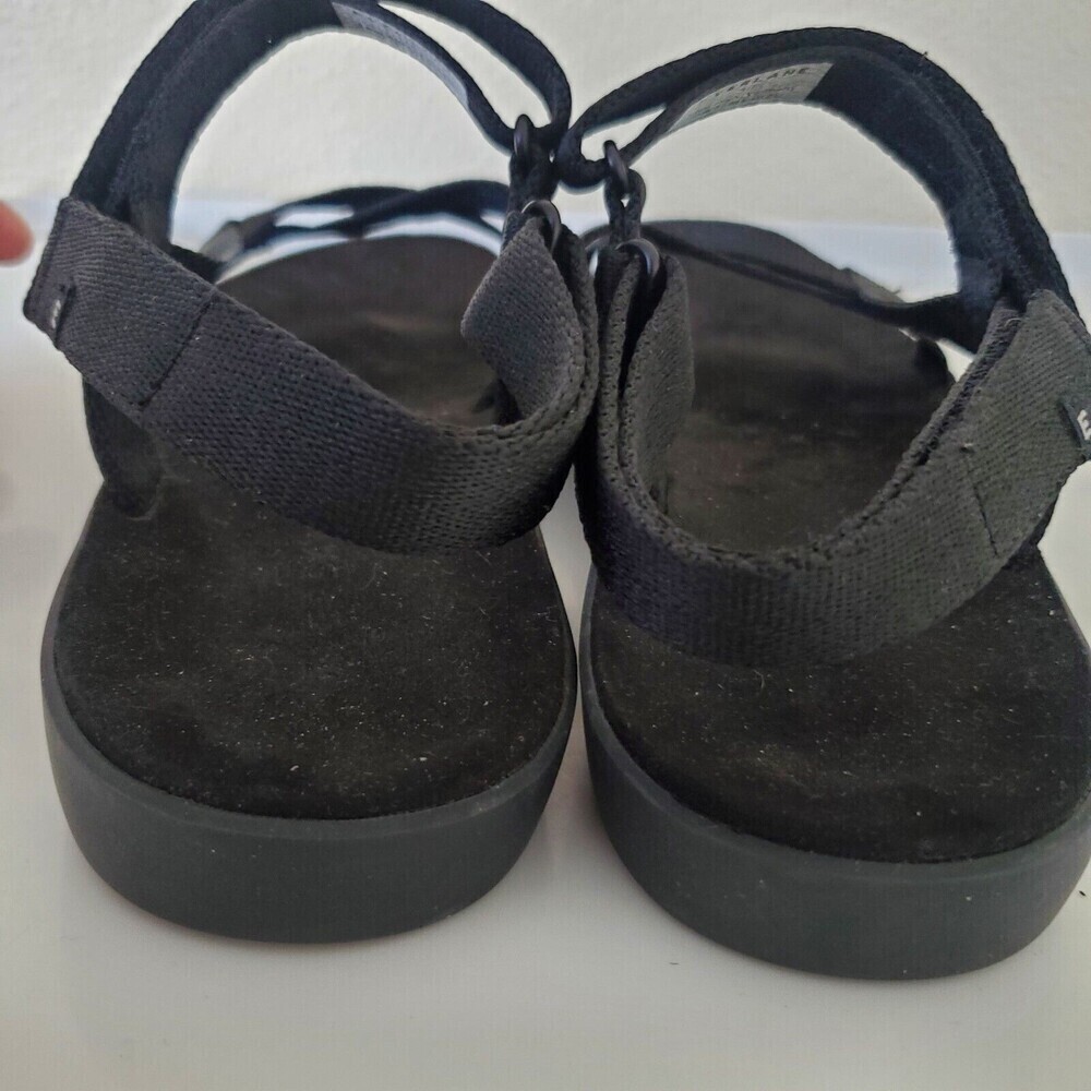 Everlane Women's The ReNew Sport Sandals Black Size 10 100% Recycled Material - Picture 11 of 12